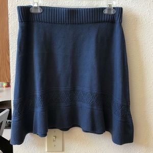 NWOT Prana Sweater Skirt w/shark bite hemline